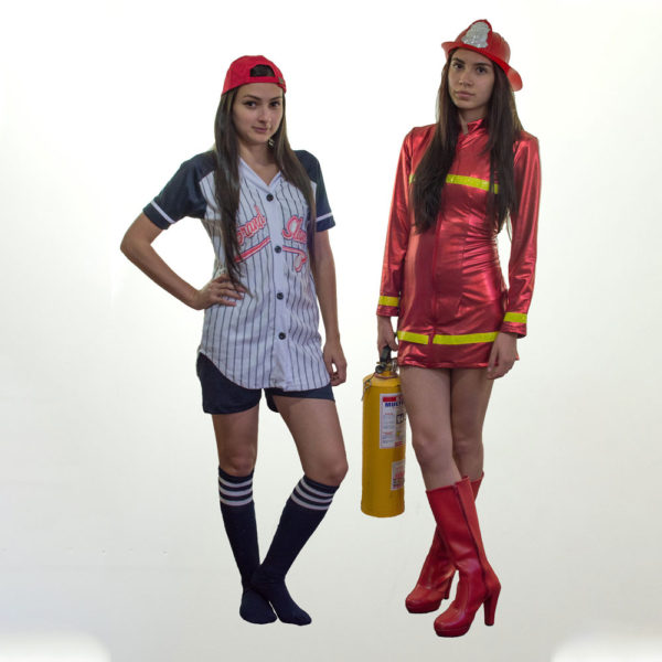 Bombera y beisbolista