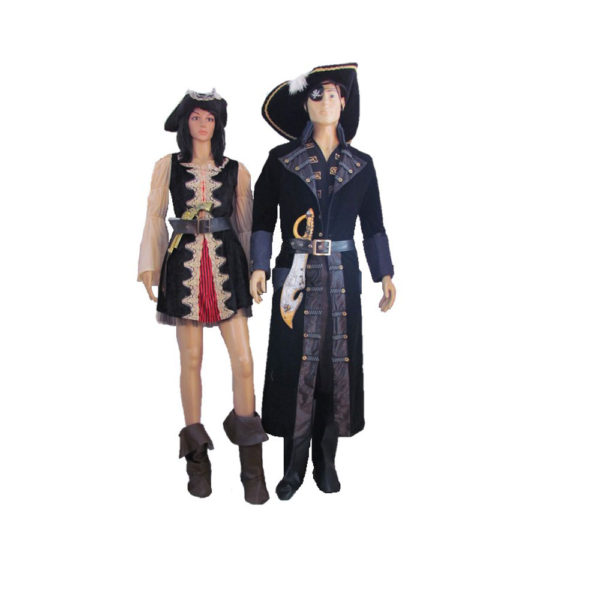 Piratas Hombre y mujer
