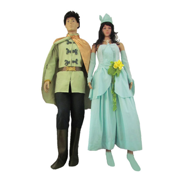 Tiana y Principe Naveen