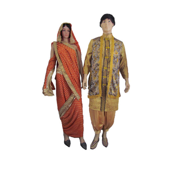 Hindu Hombre y mujer