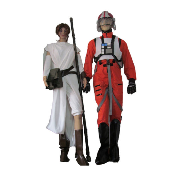 Rey y Luke Skywalker, Star Wars