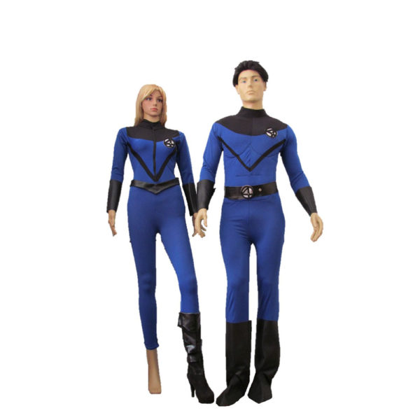 Los cuatro fantásticos hombre y mujer