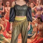 Bailarina Arabe Dorada