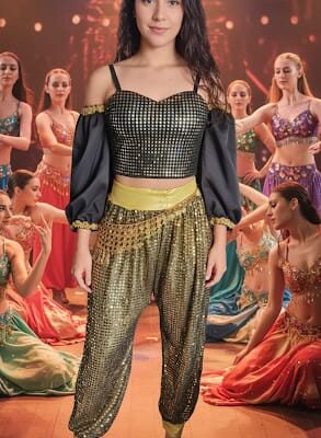 Bailarina Arabe Dorada
