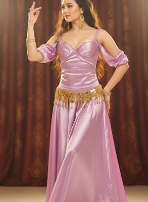 Bailarina Arabe Rosa