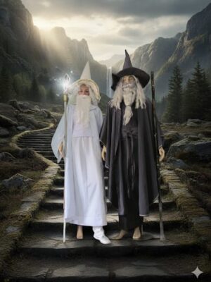 Gandalf blanco y gris, El señor de los anillos
