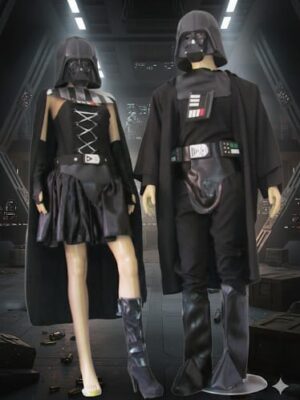 Darth Vader hombre y mujer, Star Wars
