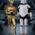 Droide y Stormtrooper