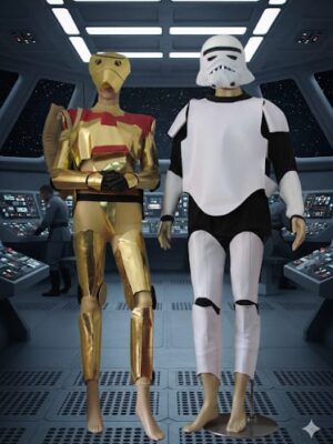 Droide y Stormtrooper