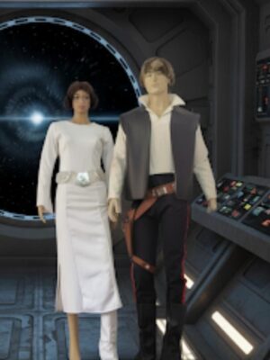 Leia y Han Solo, Star Wars