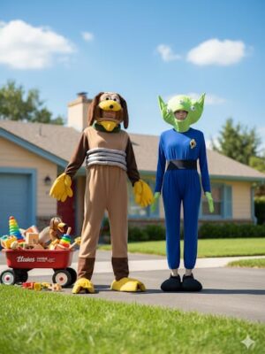 Slinky y extraterreste, Toy Story
